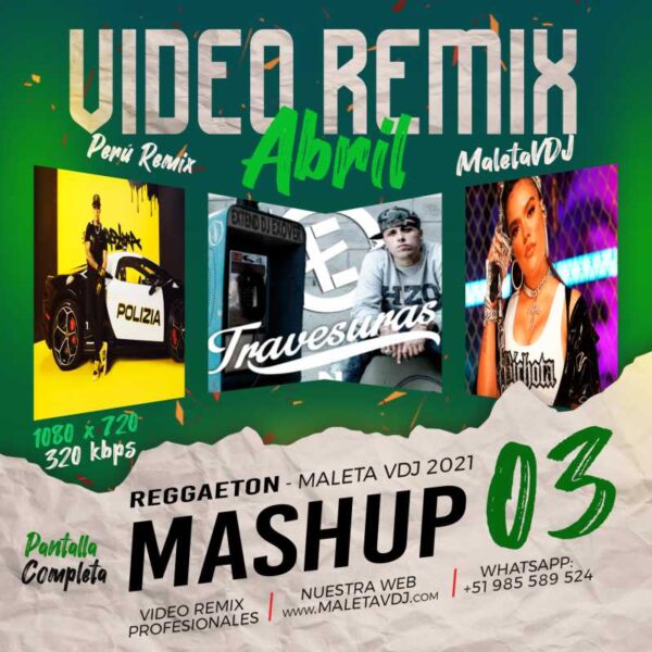 MALETA VDJ 2021 - REGGAETON MASHUP 03