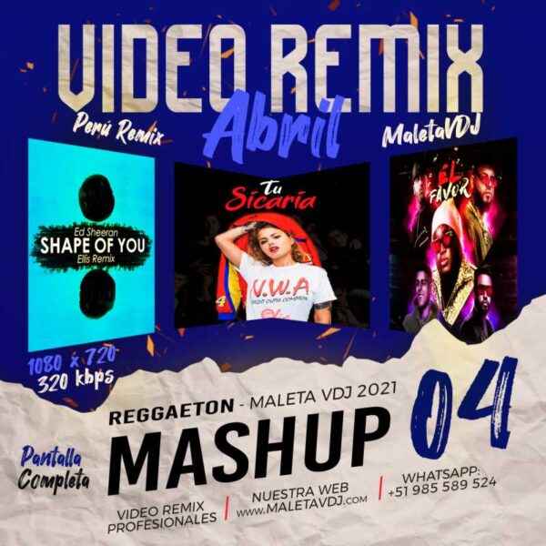MALETA VDJ 2021 - REGGAETON MASHUP 04