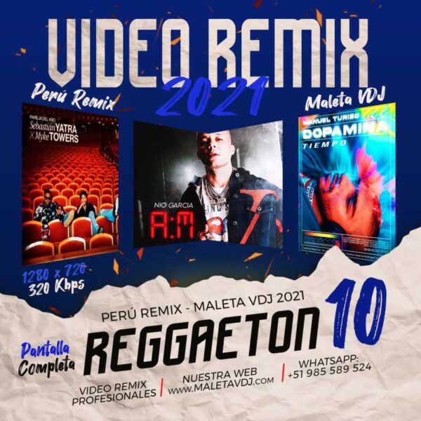 MALETA VDJ 2021 - REGGAETON 10